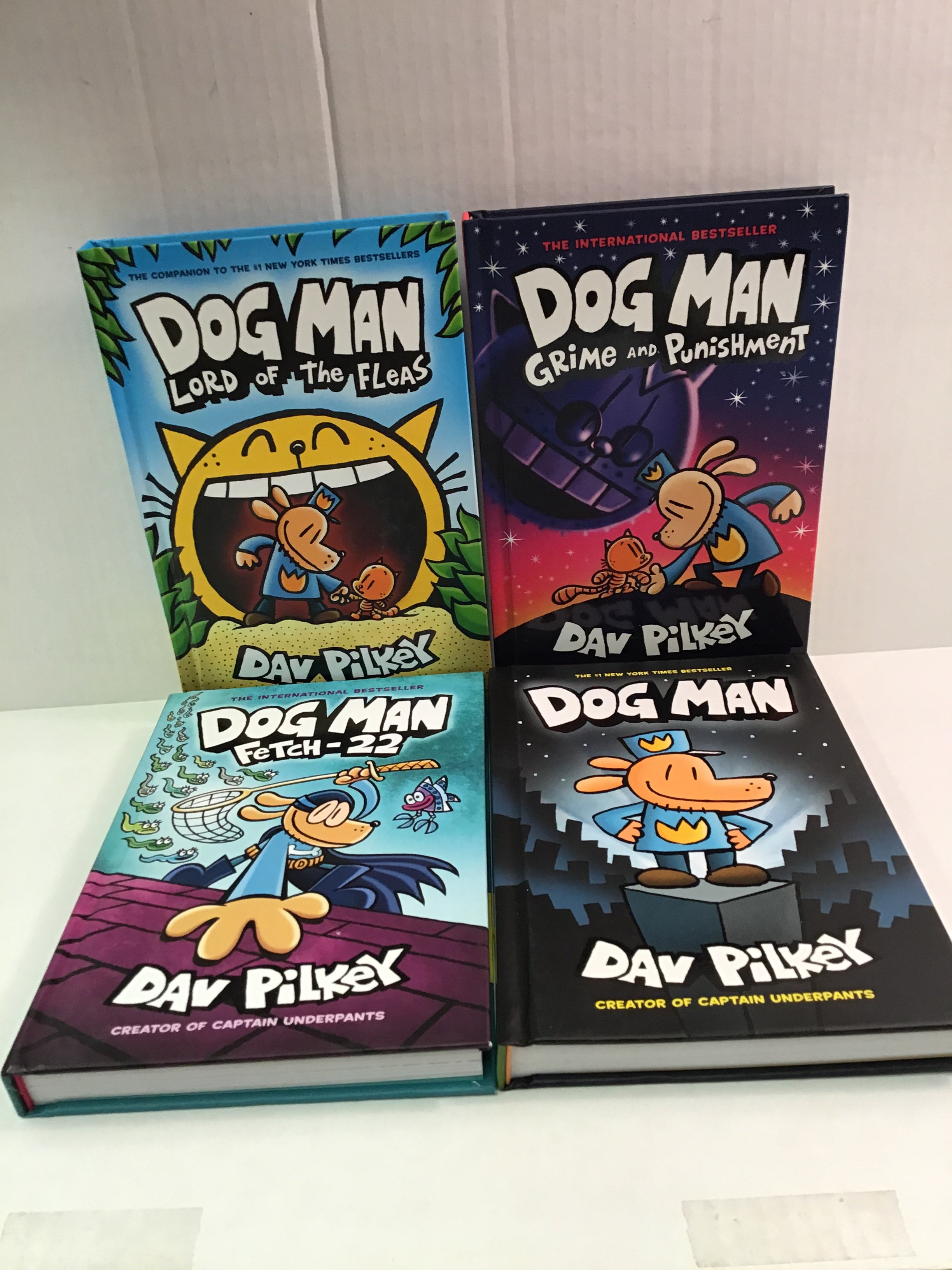 Dog Man graphic novels by Dav Pilkey, Lot of 4 | Shop Co.